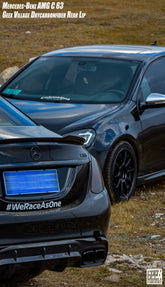 Mercedes Benz C-Class C63S C63 AMG C43 C450 C300 W205 
(C300 requires sport package bumper) 2015 2016 2017 2018 with Aftermarket Parts - Rear Diffuser Carbon Fiber from Geex Village